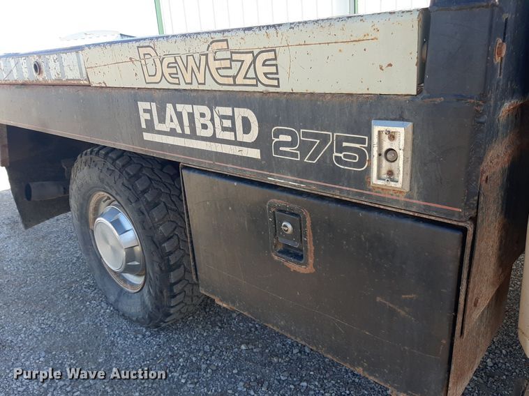 image for item EB9785 1991 Dodge Ram 250  bale bed pickup truck