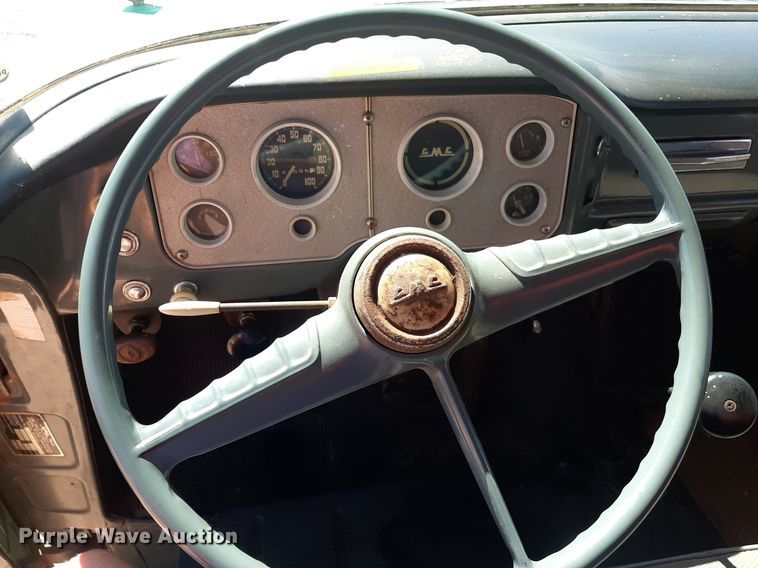 image for item EB9786 1959 GMC 370  grain truck