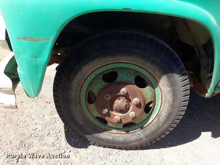 image for item EB9786 1959 GMC 370  grain truck