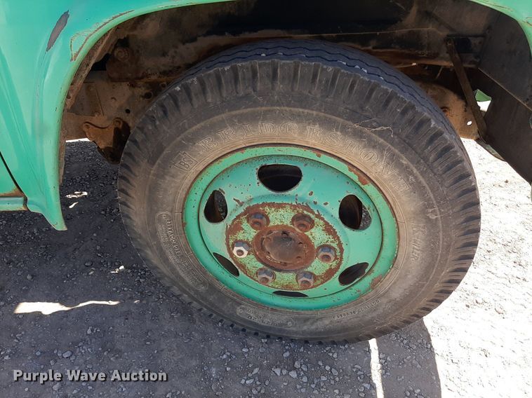 image for item EB9786 1959 GMC 370  grain truck