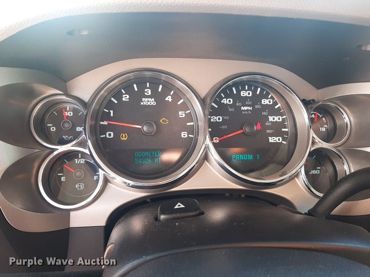 image for item EB9791 2013 GMC Sierra 2500HD  Ext. Cab pickup truck