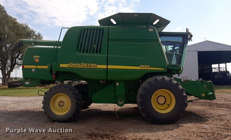 image for item EB9796 2005 John Deere 9660  RWA combine