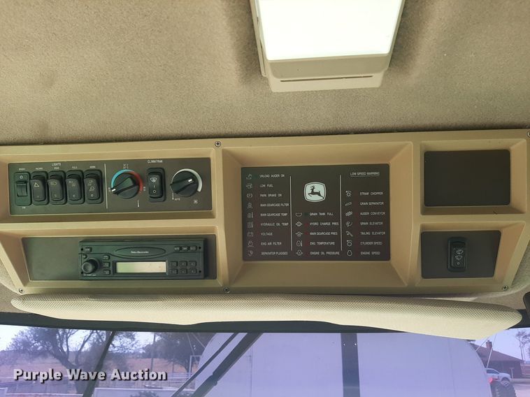 image for item EB9796 2005 John Deere 9660  RWA combine