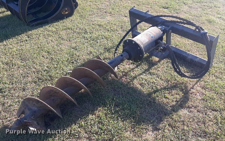 image for item EB9800 Quick Attach  skid steer auger