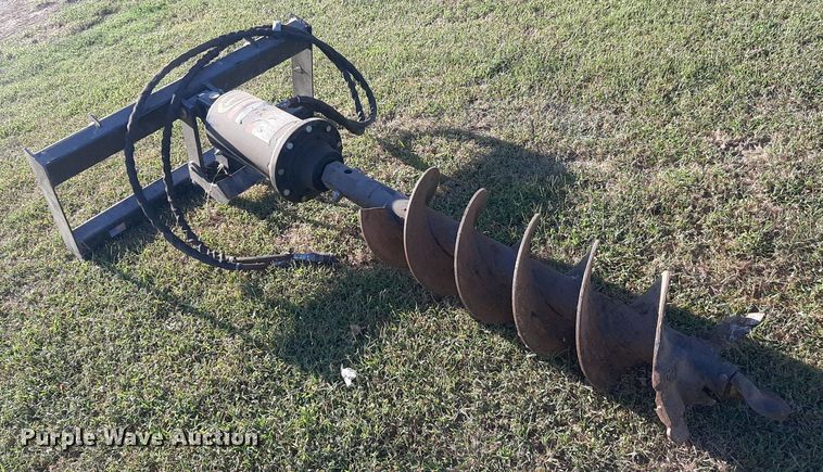 image for item EB9800 Quick Attach  skid steer auger