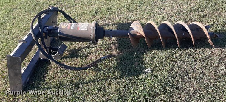 image for item EB9800 Quick Attach  skid steer auger
