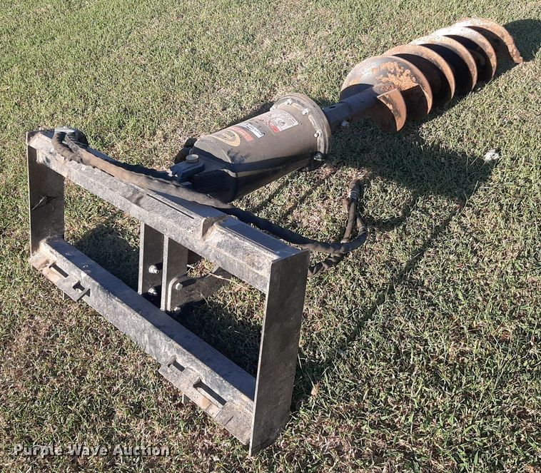image for item EB9800 Quick Attach  skid steer auger