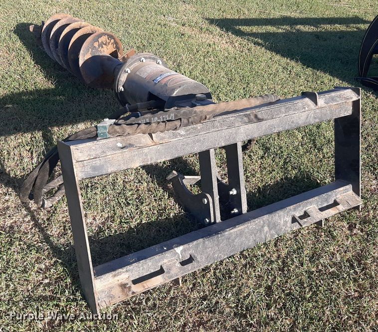 image for item EB9800 Quick Attach  skid steer auger