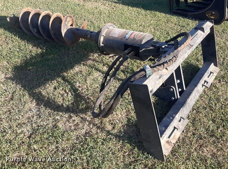 image for item EB9800 Quick Attach  skid steer auger