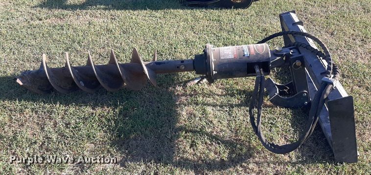 image for item EB9800 Quick Attach  skid steer auger