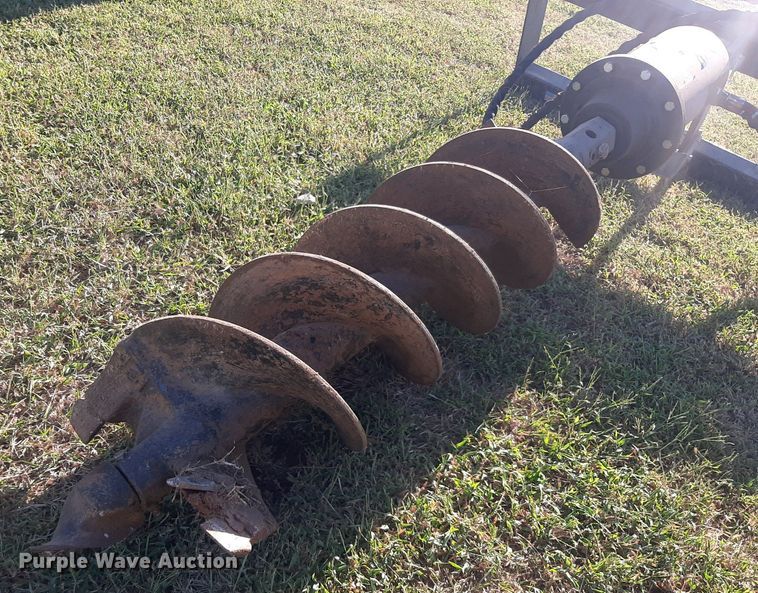 image for item EB9800 Quick Attach  skid steer auger