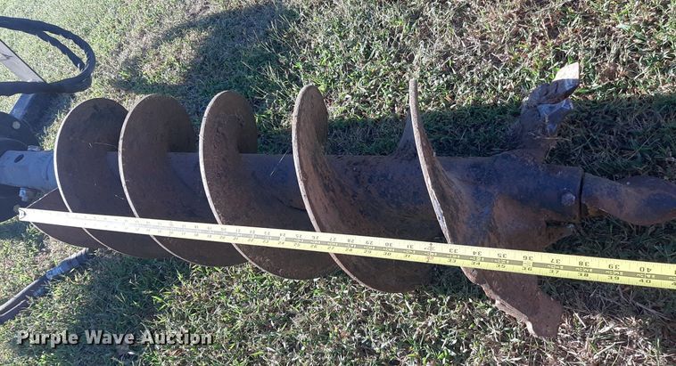 image for item EB9800 Quick Attach  skid steer auger