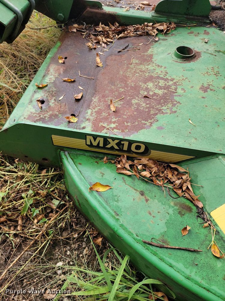 image for item JE9514 John Deere MX10  rotary mower