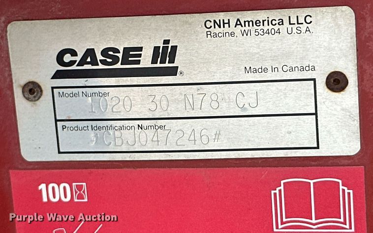 image for item KT9316 2001 Case IH 2388  combine