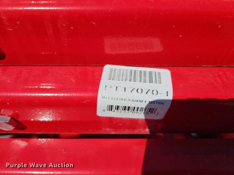 image for item LM9191 (5) square bale feeders