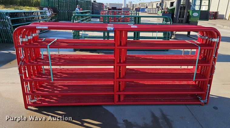 image for item LM9197 (12) B&W 10' livestock gates