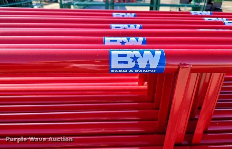 image for item LM9197 (12) B&W 10' livestock gates