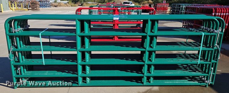 image for item LM9198 (12) B&W 12' livestock gates