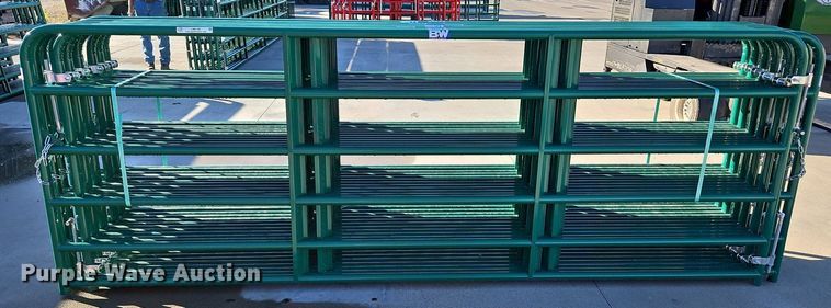 image for item LM9198 (12) B&W 12' livestock gates