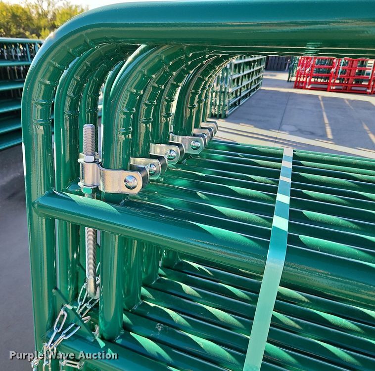 image for item LM9198 (12) B&W 12' livestock gates