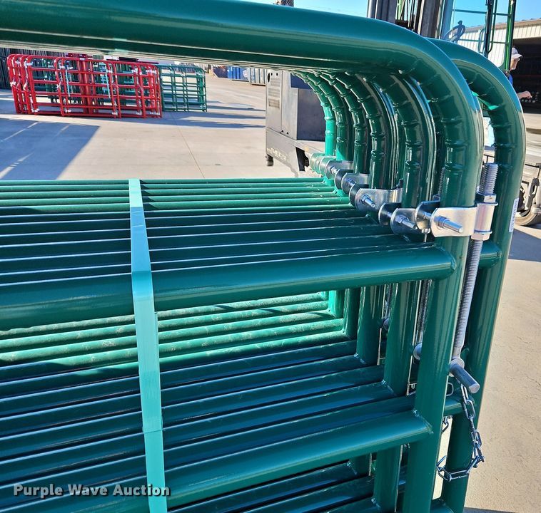 image for item LM9198 (12) B&W 12' livestock gates