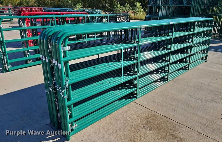 image for item LM9202 (12) B&W 16' livestock gates