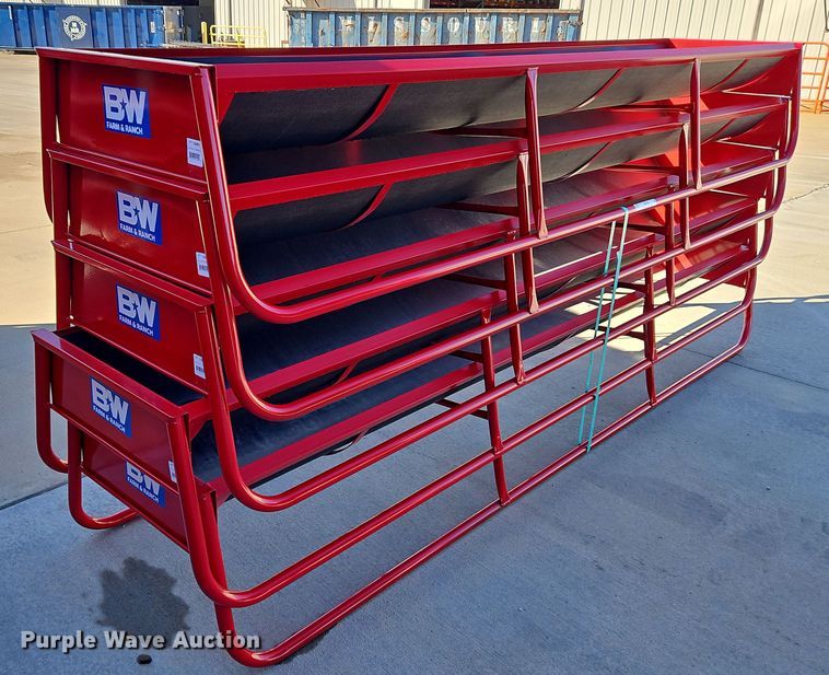 image for item LM9208 (5) B&W 11' bunk feeders