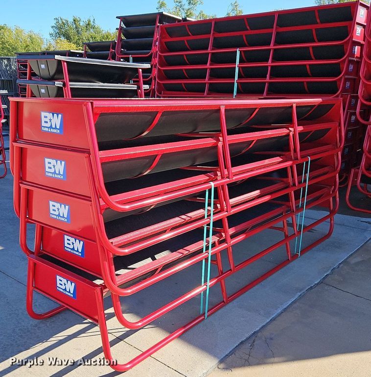 image for item LM9208 (5) B&W 11' bunk feeders