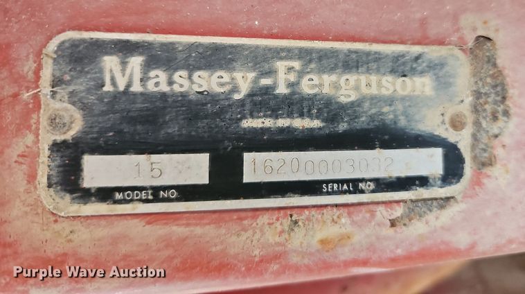 image for item LM9217 Massey Ferguson 15  feed grinder/mixer