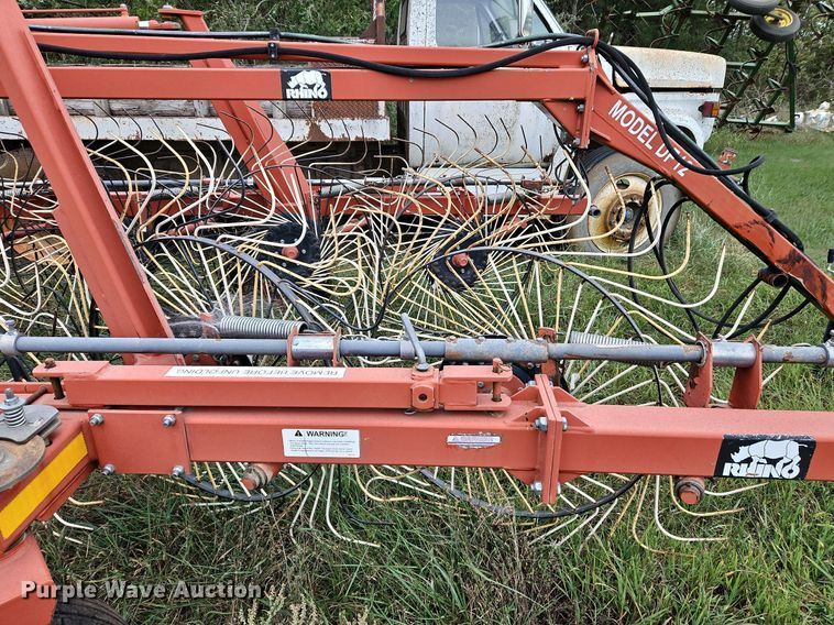 image for item LM9218 Rhino DF-12  hay rake
