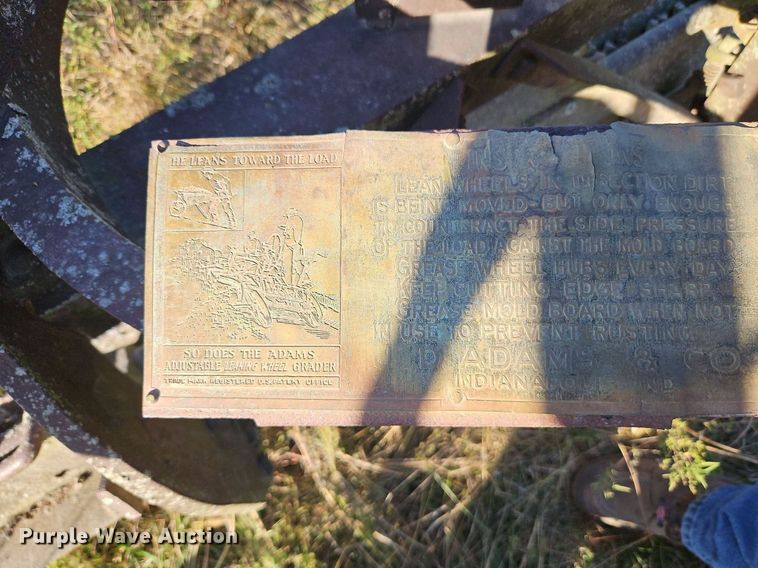 image for item LM9245 J D Adams No. 20  grader