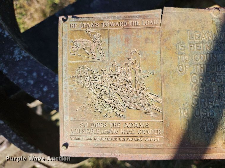 image for item LM9245 J D Adams No. 20  grader