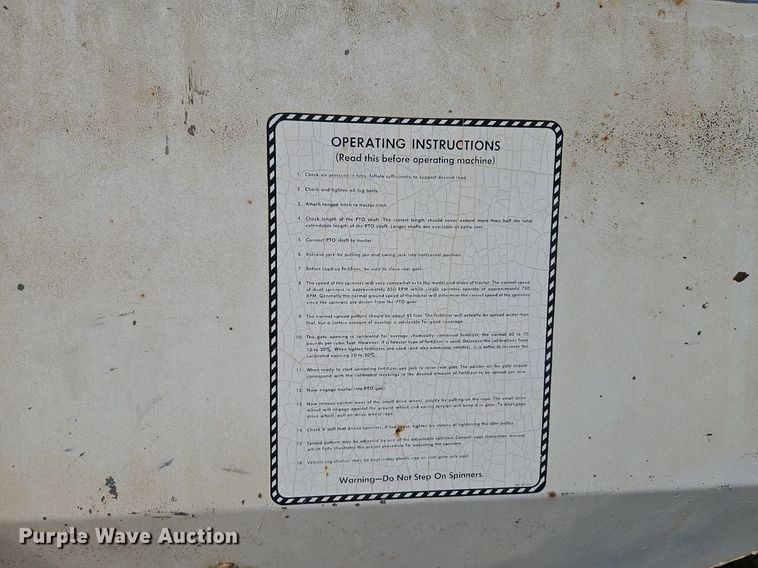 image for item LM9264 Co Op 1974  spreader