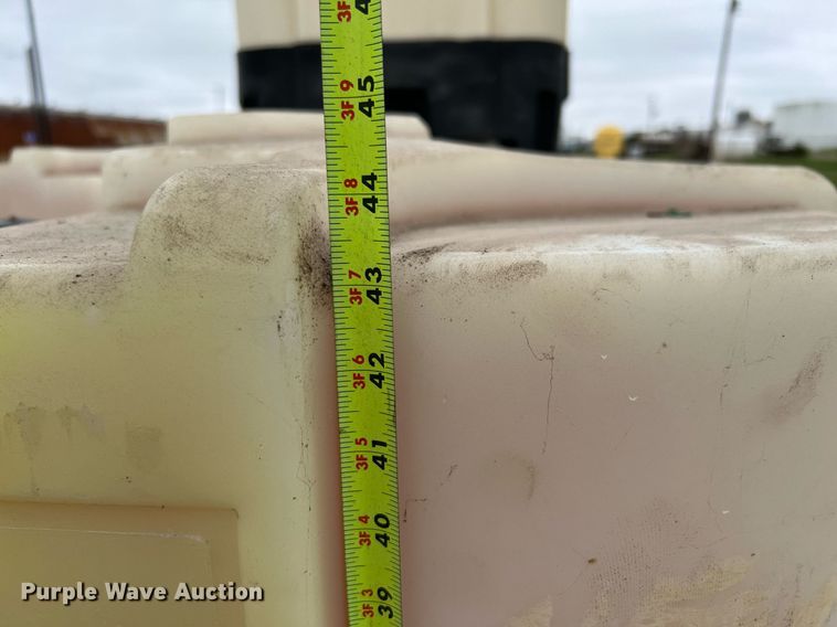 image for item LU9814 (3) Snyder 220 gallon totes