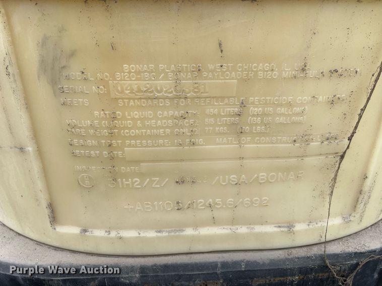 image for item LU9816 (4) 120 gallon totes