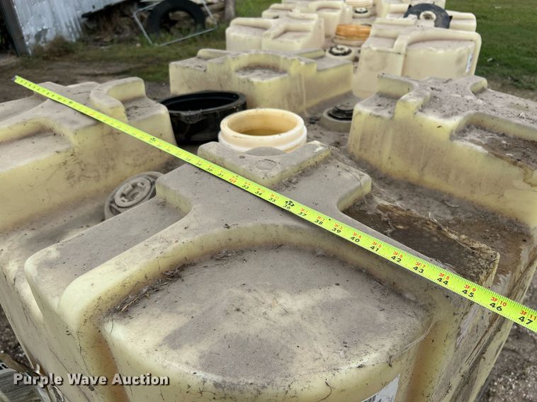 image for item LU9820 (3) Snyder 220 gallon totes