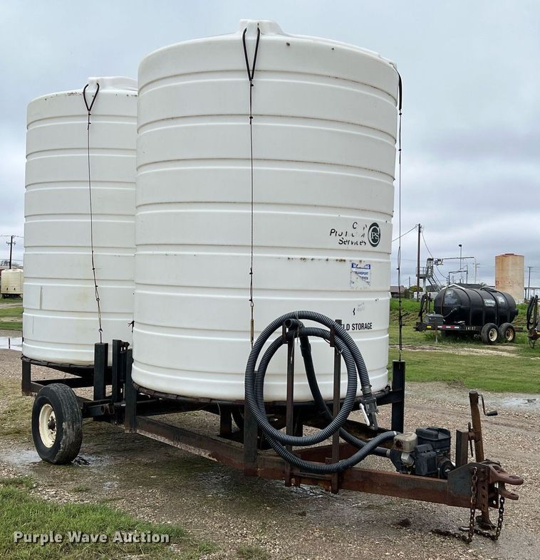 image for item LU9821 Wylie  fertilizer delivery trailer