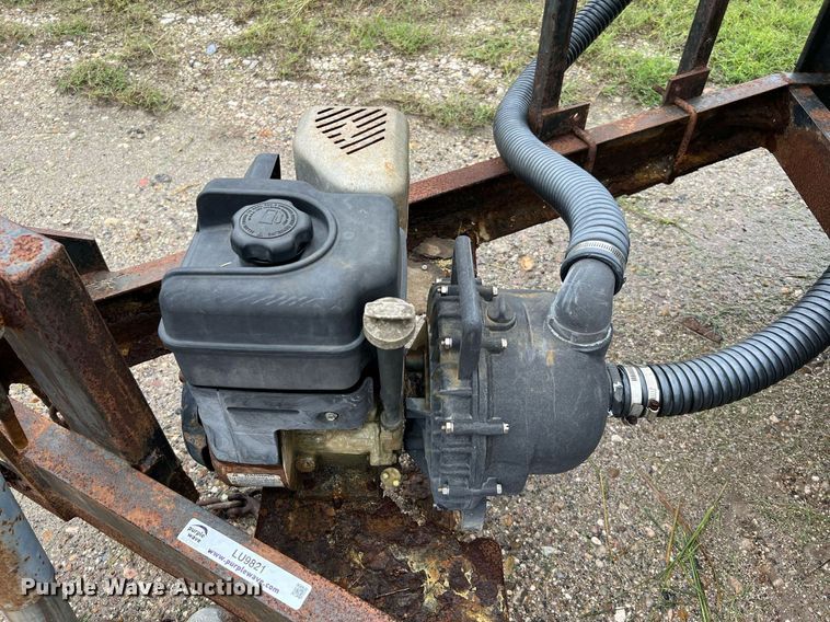 image for item LU9821 Wylie  fertilizer delivery trailer