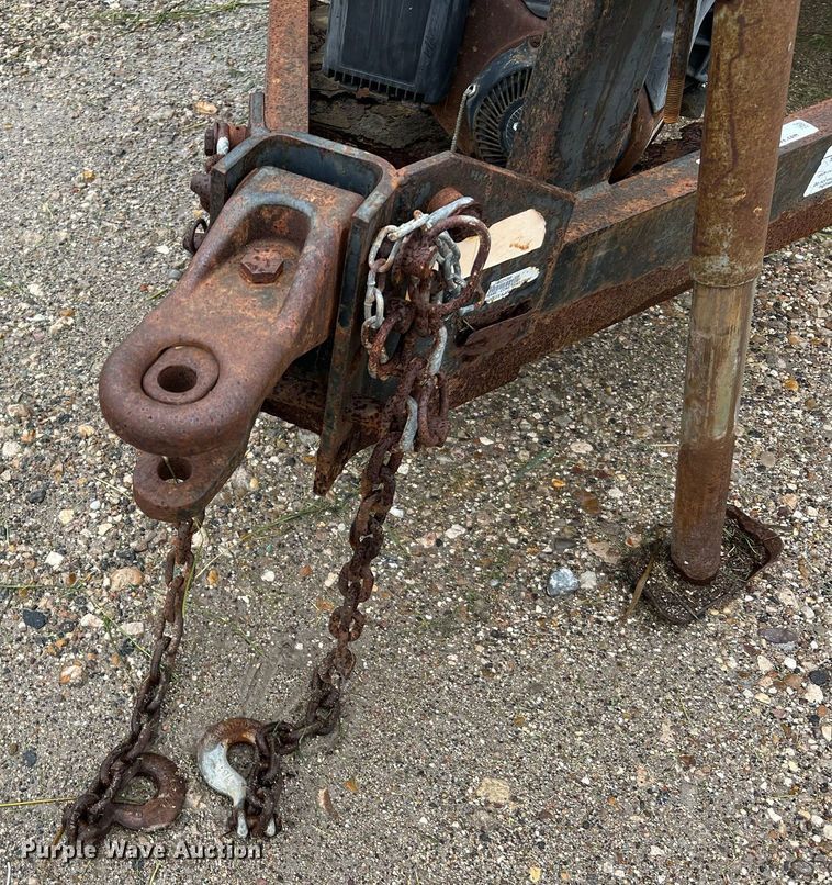 image for item LU9821 Wylie  fertilizer delivery trailer