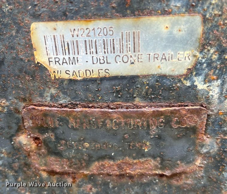 image for item LU9822 Wylie  fertilizer delivery trailer