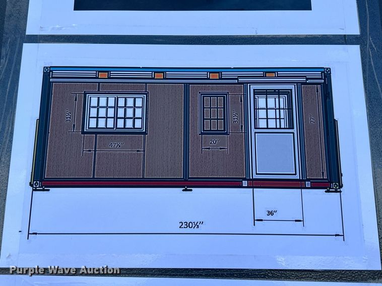 image for item MO9051 Bastone 0207  portable building