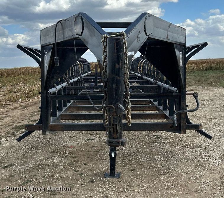 image for item MO9063 20 x 4 hay bale trailer