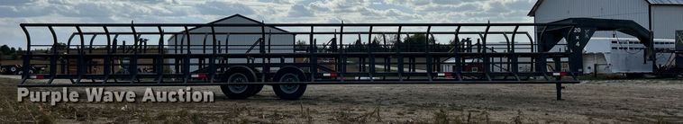 image for item MO9063 20 x 4 hay bale trailer