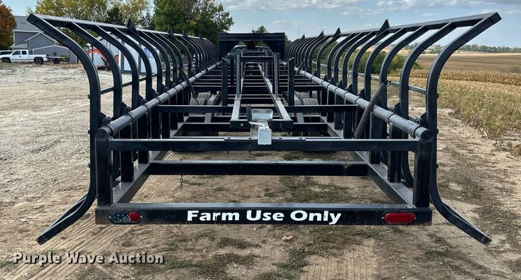 image for item MO9063 20 x 4 hay bale trailer