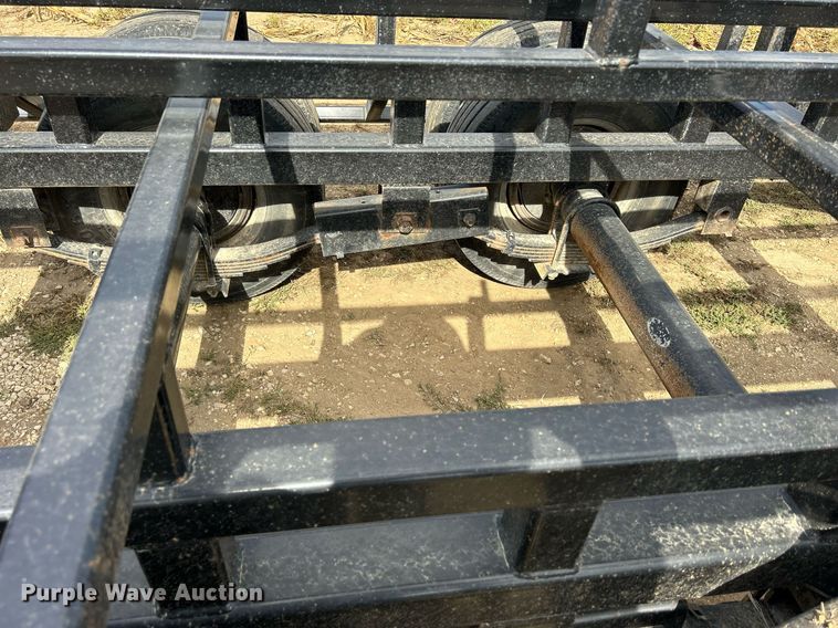 image for item MO9063 20 x 4 hay bale trailer