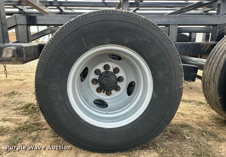 image for item MO9063 20 x 4 hay bale trailer