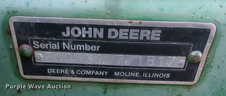 image for item MX9454 John Deere 530  round baler