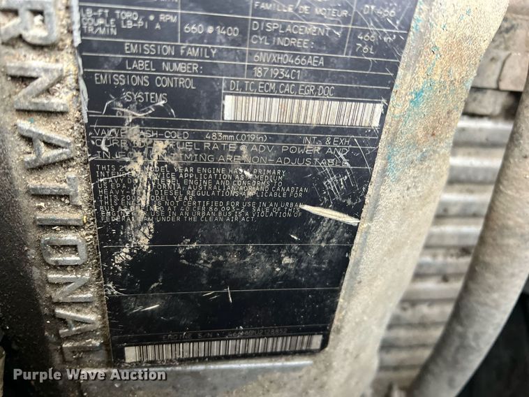 image for item NA9255 2007 International 4400  feed delivery truck