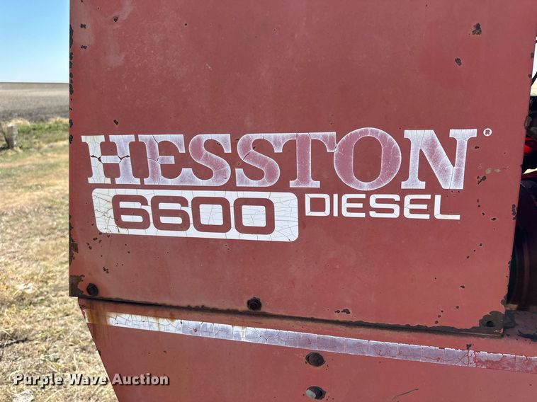 image for item NP9679 Hesston 6600  swather / windrower