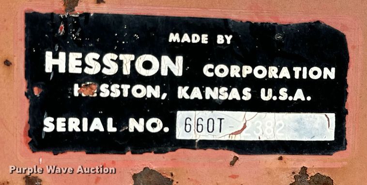 image for item NP9679 Hesston 6600  swather / windrower